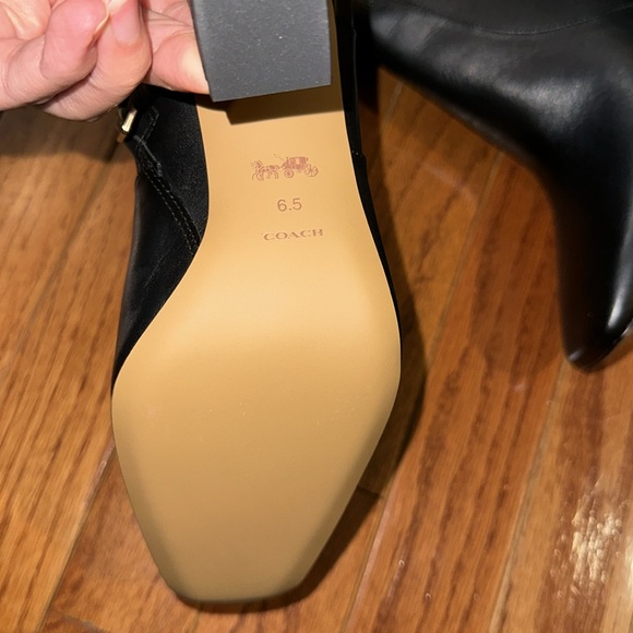 Coach Tessa Logo Chain Bootie - Picture 3 of 4